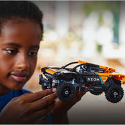LEGO 6470637 Technic NEOM McLaren Extreme E Race Car, Off-Road Pull Back Car Toy for Action Vehicle Role Play, Cool Toy for 7 Year Olds,  42166