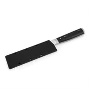 KitchenAid Gourmet Forged Triple Rivet Santoku Knife, 5-Inch, Black, Custom-Fit Blade Cover, KO5IKSSOHOBA