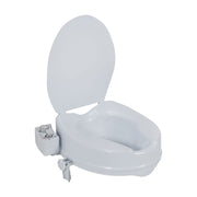 Drive Medical PreserveTech Raised Toilet Seat with Bidet, Adjustable Temperature, 4 Inch Elevated, White, rtl12c006-wh