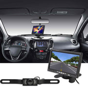 MUSIF Universal 7 Inch TFT LCD Car Vehicle Monitor+Wireless Rear View Camera Kit Set