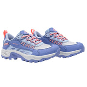 Merrell Stowe Low Hiking Shoes for Girls, Breathable Synthetic Textile Uppers, High-Grip Outsoles, Blue