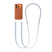 Apple Crossbody Strap, Adjustable Magnetic Sliding Mechanism, Light Blue, Compatible with iPhone 17 Series and iPhone Air, MGGH4LL/A