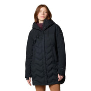 Columbia Women's Mountain Croo III Mid Down Jacket, 650-Fill Power Insulation, Omni-Heat Infinity Thermal-Reflective, Omni-Tech Waterproof, Black, X-Small, 2085051010XS