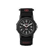Timex T400119J Men's Expedition Camper All Black Watch, Fast Wrap Strap