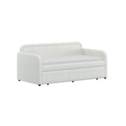 Better Homes & Gardens Juliet Twin Boucle Daybed with Trundle, Ivory