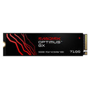 SANDISK SDSP71500GAN-000G1 Optimus GX 7100 500GB NVMe Internal Gaming SSD Solid State Drive