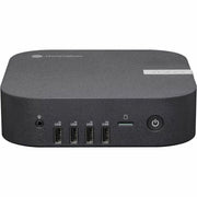 ASUS Chromebox 5a Mini PC, Intel Celeron 7305, 8GB DDR4 RAM, 128GB PCIe NVMe SSD, Quad 4K Display Support, Wi-Fi 6E, Bluetooth, USB-C, Gb LAN, Chrome OS, Eco Black