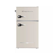 Frigidaire EFR840-Cream 3.2 cu ft 2 Door Retro Fridge w Side Bottle Opener Cream