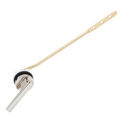 Signature Hardware Edenton Toilet Tank Lever, Brushed Gold, Solid Brass, Fits Front Mount Conventional Tanks, 951180