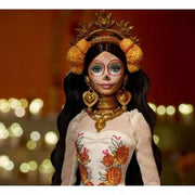 Barbie 93873134 Signature Dia De Muertos 2025 Collectible Doll in Ruffled Cream Gown