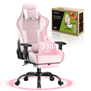 Seenda CPro-10 GCPro-10 Big and Tall Gaming Chair with Footrest, High-Back Ergonomic Office Chair