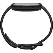 Fitbit FB523BKBKL-BNDL Versa 4 Smart Watch, Black, Graphite Aluminum