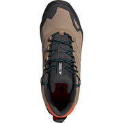 Adidas Terrex Skychaser AX5 Mid Gore-Tex Waterproof Hiking Shoes, Cardboard/Blanch Cargo/Semi Impact Orange, Size 10.5, Medium NMQ36