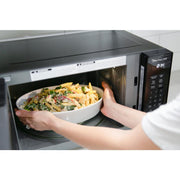 Panasonic NN-SN66KB Countertop Microwave, Black, 1.2-cu ft (1200-Watt)