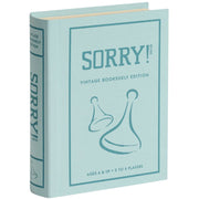 WS Game Company Sorry Vintage Bookshelf Edition Board Game, Classic 1958 Design, Ages 6+, 2-4 Players, 41413