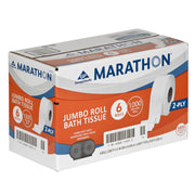 Unbranded Marathon Jumbo Roll Bath Tissue, 6 rolls