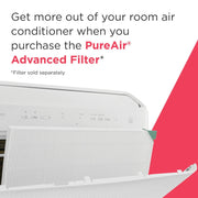 Frigidaire 12,000 BTU Smart Inverter Window Air Conditioner with Wi-Fi, Remote Control, 550 Sq Ft Cooling, White, FHWW125WE1