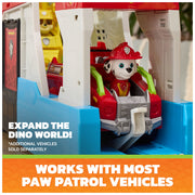 Spin Master PAW Patrol Dino Movie Dino Mobile Headquarters 2-in-1 Transforming Playset with Chase Figure, Vehicles, Lights and Sounds, 22-Inch 6076044