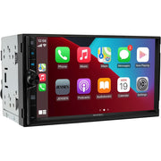 Jensen J3CA7W 7 in LED Apple CarPlay Android Auto Bluetooth Double DIN Car In-Dash Unit