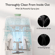 Momcozy KleanPal Pro Baby Bottle Washer Sterilizer & Dryer Combo for Easy Cleaning, Bottle Washer Machine for Bottles, Pump Parts & Baby Item Care