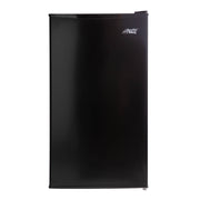 Arctic King ARM33A5ABB Compact Refrigerator, 3.3 Cu Ft Capacity, Single Door, Black Steel Finish, Automatic Defrost, Pocket Handle