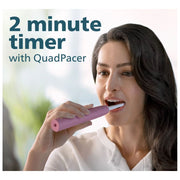 Philips Sonicare HX3681/06 3100 Rechargeable Electric Toothbrush, Deep Pink
