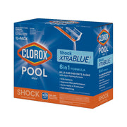 Clorox Pool & Spa 36012CLX Shock XtraBlue2 for Swimming Pools, 12pk