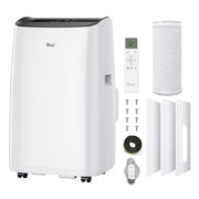DuraComfort DP14CM Portable Air Conditioners, 14000 BTU, Dehumidifier, Cooling Fan, Remote Control, 450 Sq. ft
