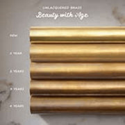 Lily Interiors Small Dome LED Wall Sconce, Polished Gold Brass, Integrated 420 Lumens, Damp Rated, LBJ-WL-DOLEMAN-01-G
