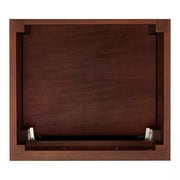 Signature Hardware Elegant-24-Brown Mahogany Vanity Cabinet, 24
