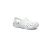Crocs Men's and Women's Unisex Baya Clog Sandals Marbled White 6