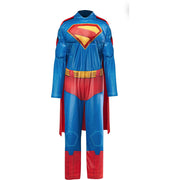 Rubies 1001910 SM Superman Costume for Boys, Muscle Chest Jumpsuit with Attached Gold Belt and Full-Length Cape, Blue, Small (6/7)