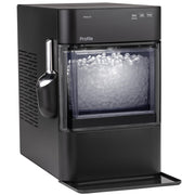 GE Profile Opal 2.0 Ultra Nugget Ice Maker with Scale Inhibiting Filter, WiFi, Touch Display, Black, 38 lbs Daily Production, XPIO23SWBB