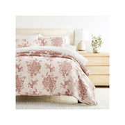 Casual Comfort 3P Quilt Rose K/Ck - TERRACOTTA ONE SIZE
