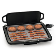 Presto 07024 Ceramic Electric Griddle/Warmer Plus, Black