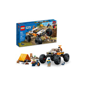 LEGO 6425862 4x4 Off-Roader Adventures Camping Set, Monster Truck Style Car Toy