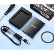 Lexar SL500 2TB SL500 Portable SSD with Magnetic Set, Compatible with iPhone 15 and Above, PC & Mac