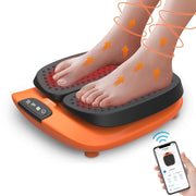 Snailax Foot Massager with Heat and Vibration, Wireless Remote, Fits Up to Size 13, WMK68