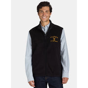 Yellowstone Men's Dutton Ranch Polar Fleece Vest, Black, M