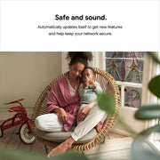 Google GJ2CQ Wifi Mesh Wifi System Wifi Router Replacement - 3 Pack