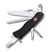 Victorinox One Hand Trekker Lockblade Swiss Army Knife, 12 Functions, Black