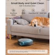 Lefant Robot Vacuum Cleaner, 4500Pa Suction, PSD Obstacle Avoidance, WiFi App and Voice Control, 160-Min Runtime, HEPA Filter, Ultra-Slim Design, M310
