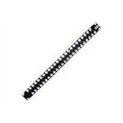 HUBBELL PREMISE WIRING UDX48E1U Multimedia Patch Panel, High-Density 48-Port Unloaded Jack, 1U, Black