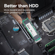 Crucial E100 480GB PCIe 4.0 Gen4 NVMe M.2 2280 Internal Solid State Drive, Up to 4700MB/s Read Speed, High-Speed Storage for Laptop and Desktop, CT480E100SSD8