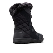 Columbia Ice Maiden II Women's Waterproof Insulated Winter Boots, Black Columbia Grey, Size 7, 1554171