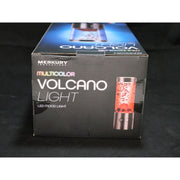 Merkury Innovations 9-Inch RGB Volcano LED Mood Light, USB Powered, Multicolor, Motion Simulation, Matte Black MI-ML156-999W