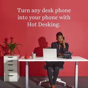 Ooma 2613 Business VoIP Hard Phone, 6-Line Support, HD Audio, 2.8-Inch Color Display, PoE Enabled