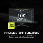 MSI MAG 321CQF E18W 31.5