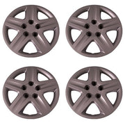 Coast2Coast 5 Spoke Gloss Painted Silver 16 Inch Wheel Cover Set of 4 IWC431/16S