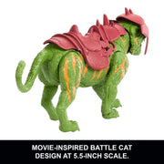 Mattel Masters of the Universe Movie Battle Cat Action Figure, 5.5 Inch Scale, Interactive Audio with Roars, Multicolor, JKJ04